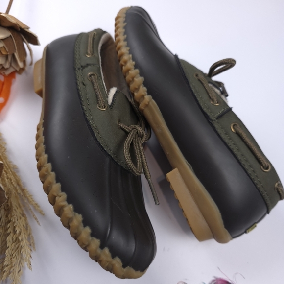 Jambu Womens Olive Rain Loafers Sz 7m - Picture 3 of 12